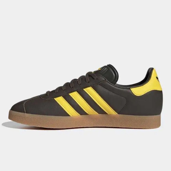 adidas Gazelle Shadow Olive Gum Sole - Picture 3 of 11